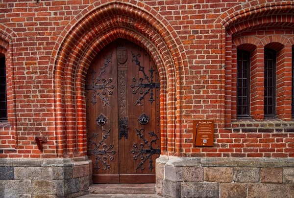 Church portal in Ribe Cathedral