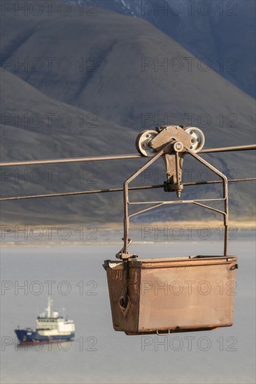 Historic coal cableway