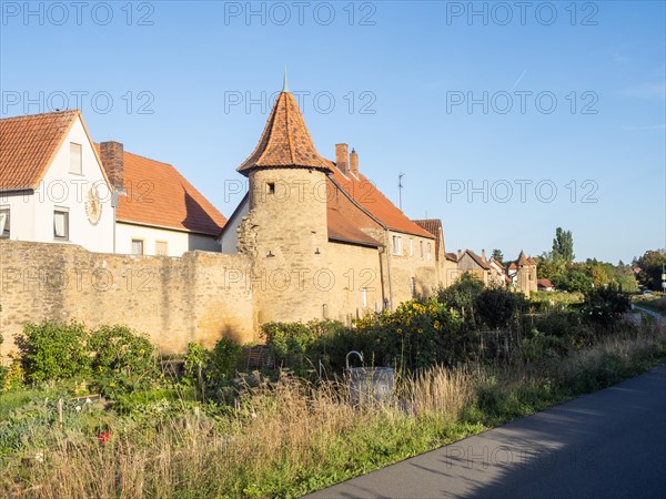 Part of the old town wall and towers