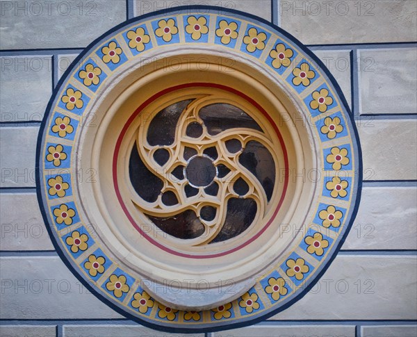 Church windows in Bad Waldsee