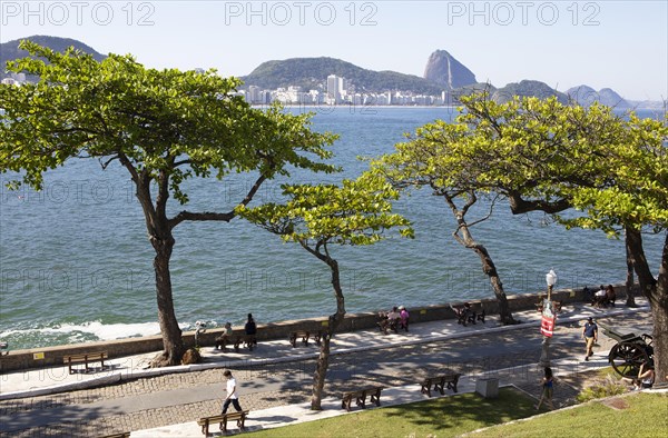 Promenade at the Forte de Copacabana