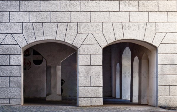 Double archway in Bad Waldsee