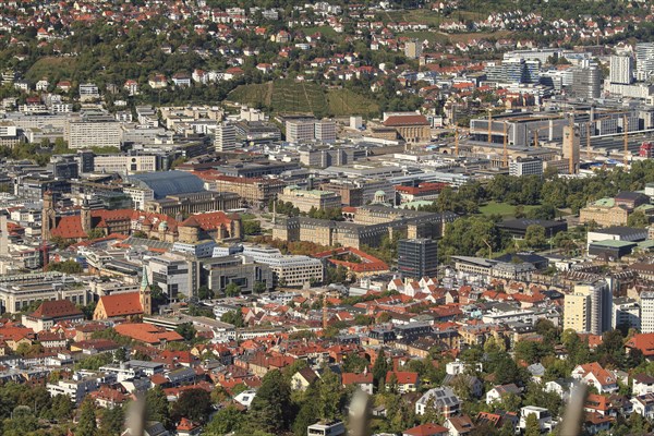 City centre with Collegiate Church