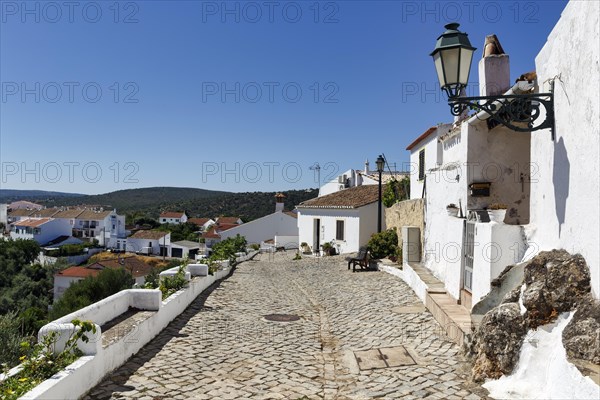 Houses in the medieval village of Salir