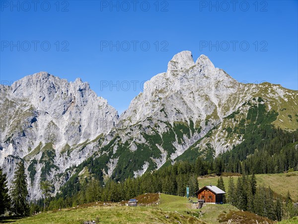 Wooden hut