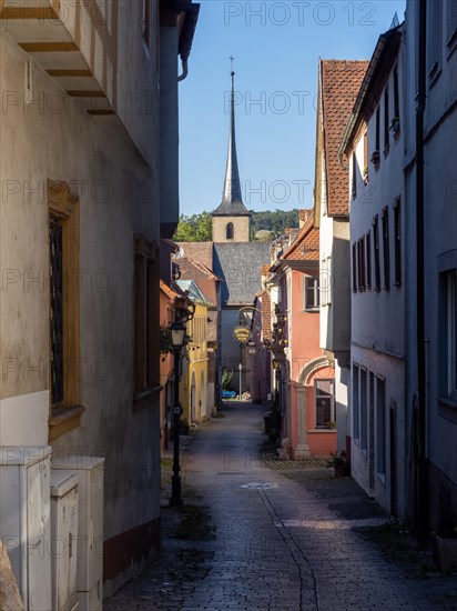 Alley with old houses