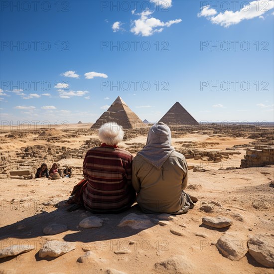 Sprightly seniors visit Egypt and sights