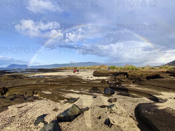 Rainbow at Puerto Egas