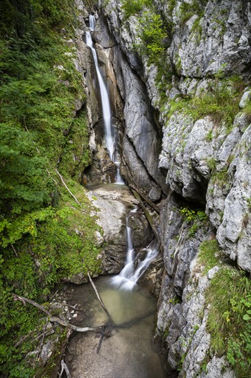 Hallstatt waterfall