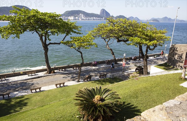 Promenade at the Forte de Copacabana