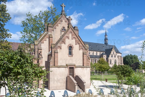 South facade of the Lady Child Chapel. In the background