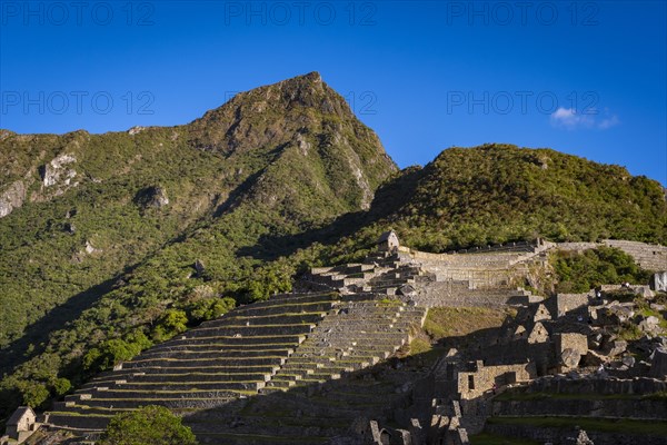 A view of Machu Picchu ruins