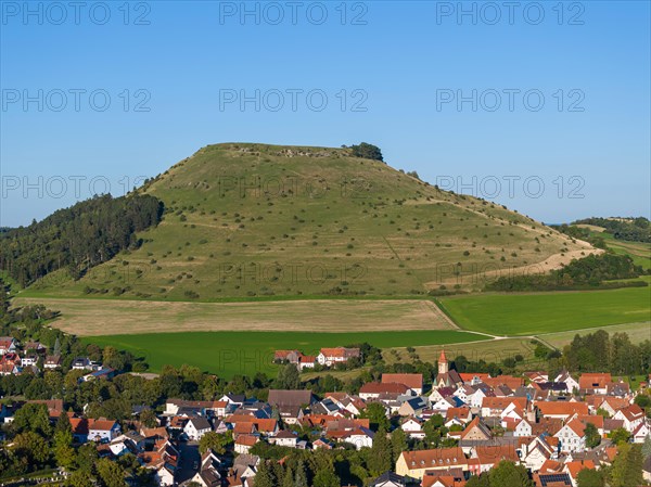 Mount Ipf near Bopfingen on the Ostalb