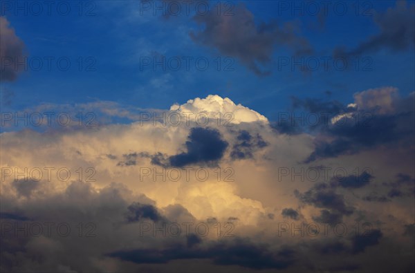 Dramatic cloudscape with