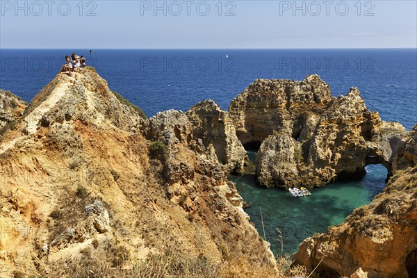 Tourists at Ponta da Piedade