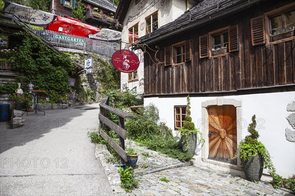 Alley in Hallstatt