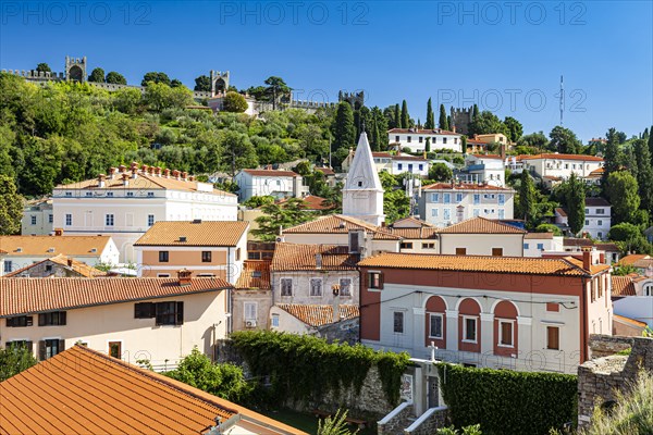 View of the old town from the city walls