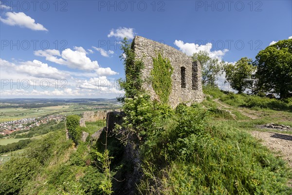 View from the ruins of Maegdeberg Castle