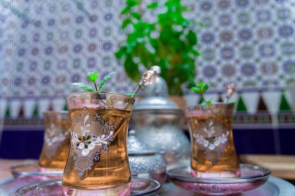 Moorish tea with mint