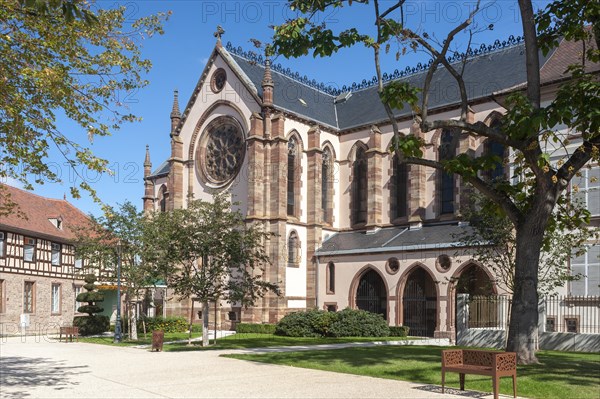 West facade of Notre Dame Chapel