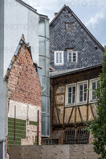 Historic dilapidated dwellings for demolition