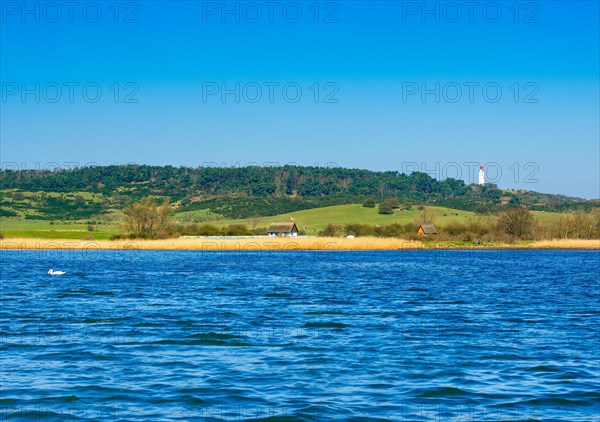 Listed lighthouse or beacon Dornbusch on the Schluckswiek or Schluckwieksberg