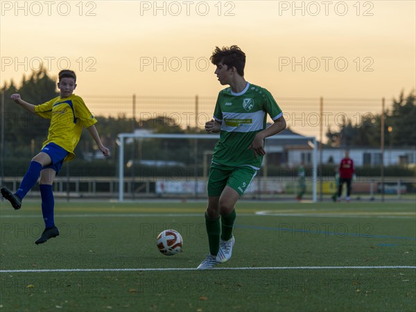 Football match for children and youth team