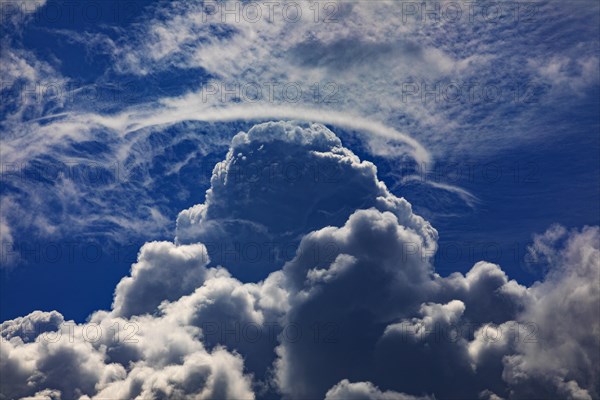 Dramatic cloudscape with