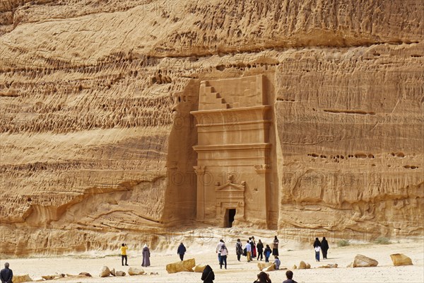 Rock City Hegra near Al'Ula