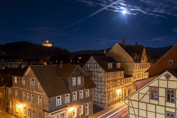 Historic half-timbered houses