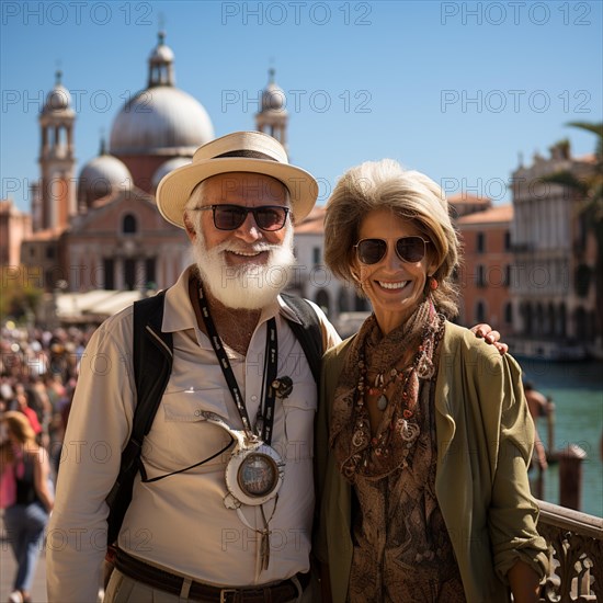 Sprightly seniors visit Venice and sights