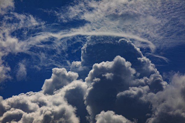 Dramatic cloudscape with