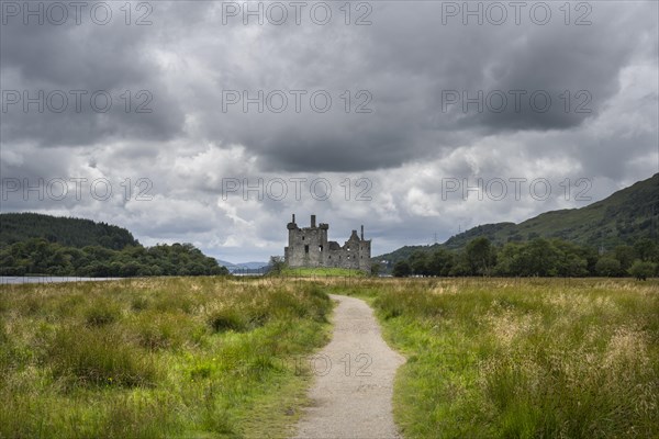 The ruins of Kilchurn Castle