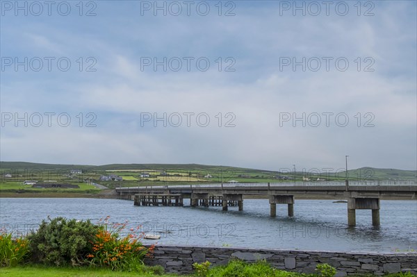 The Maurice O'Neill Memorial Bridge over the Portmagee Canal Valentia Island