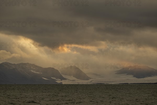 Evening mood and clouds