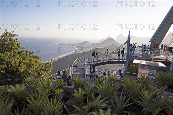 Viewing platform on Sugar Loaf Mountain