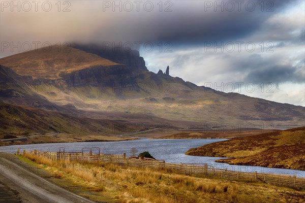 View of Old man of storr