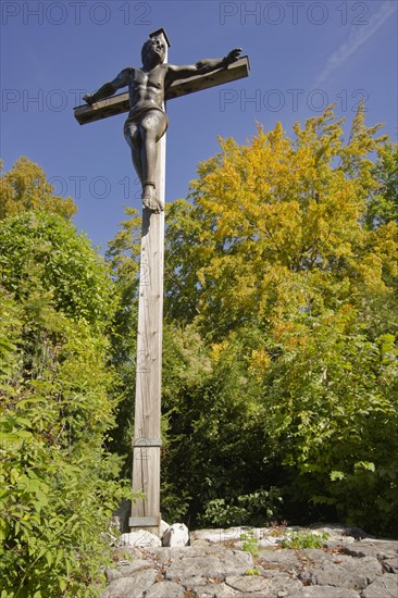 Biblical sculptures on the Calvary