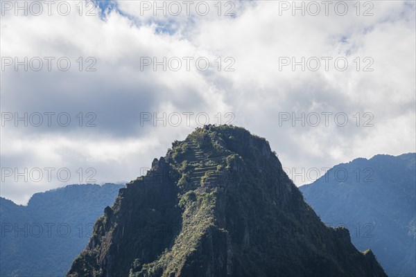 A view of Machu Picchu ruins