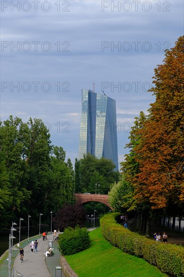 View of the ECB Tower
