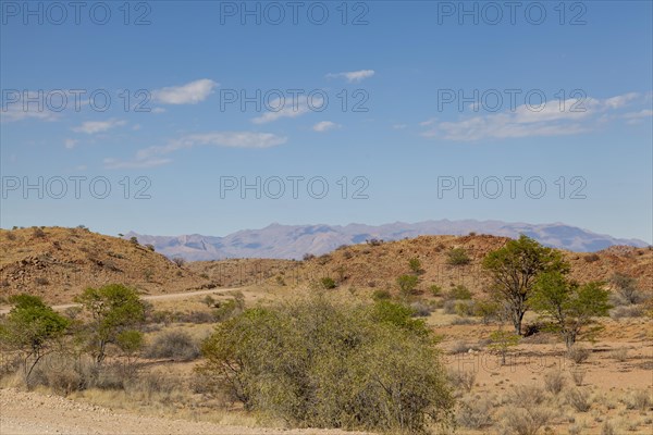 Landscape in the Erongo Mountains