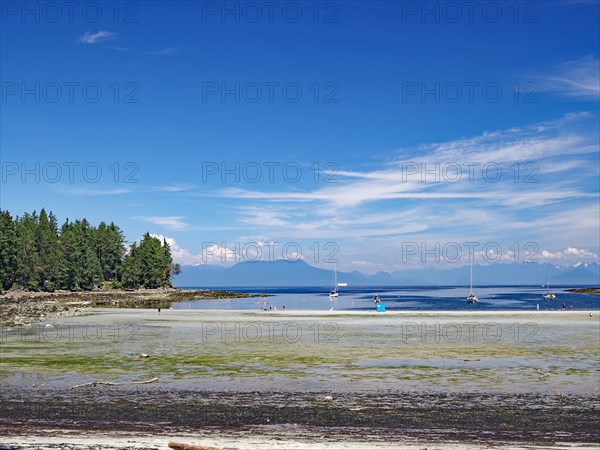 Beach and idyllic bay