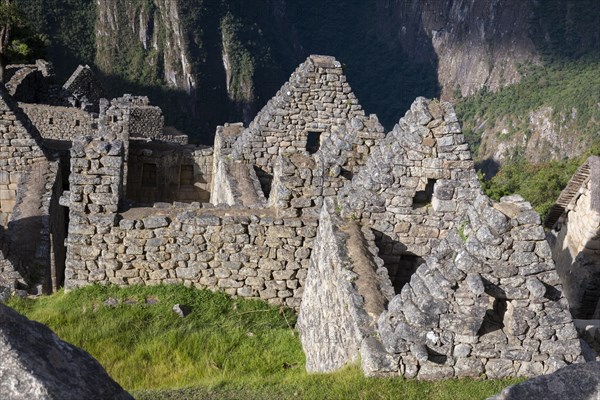 A view of Machu Picchu ruins