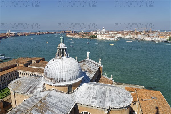 View of the Giudecca Canal from the Campanile di San Giorgio Maggiore