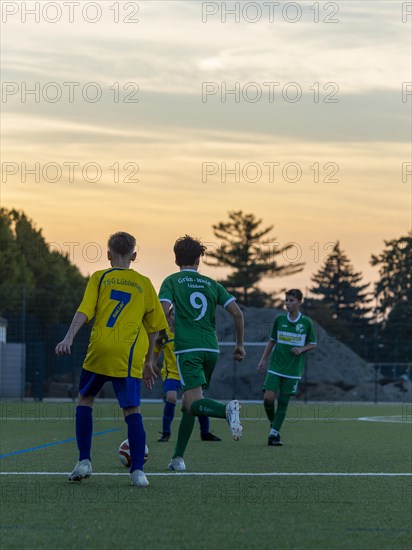 Football match for children and youth team