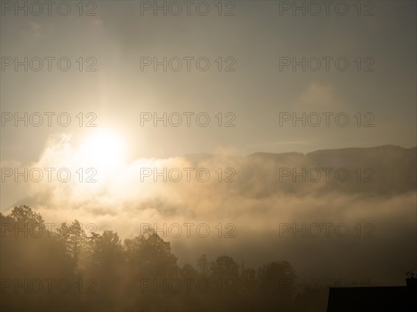 Morning clouds at sunrise