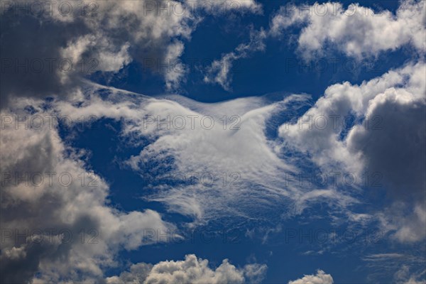 Dramatic cloudscape with
