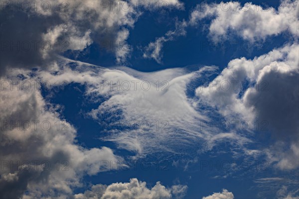 Dramatic cloudscape with