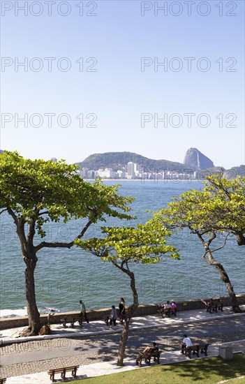 Promenade at the Forte de Copacabana