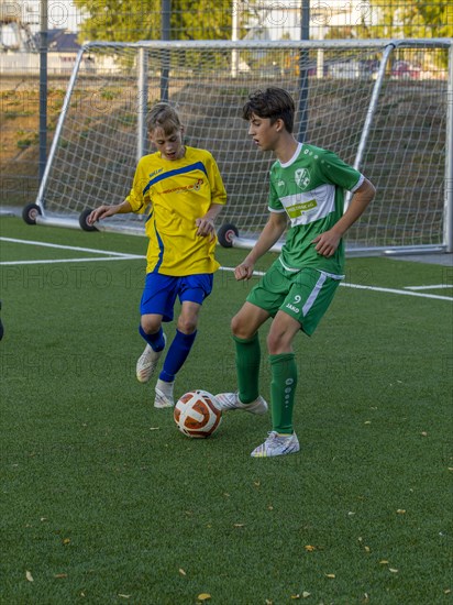 Football match for children and youth team